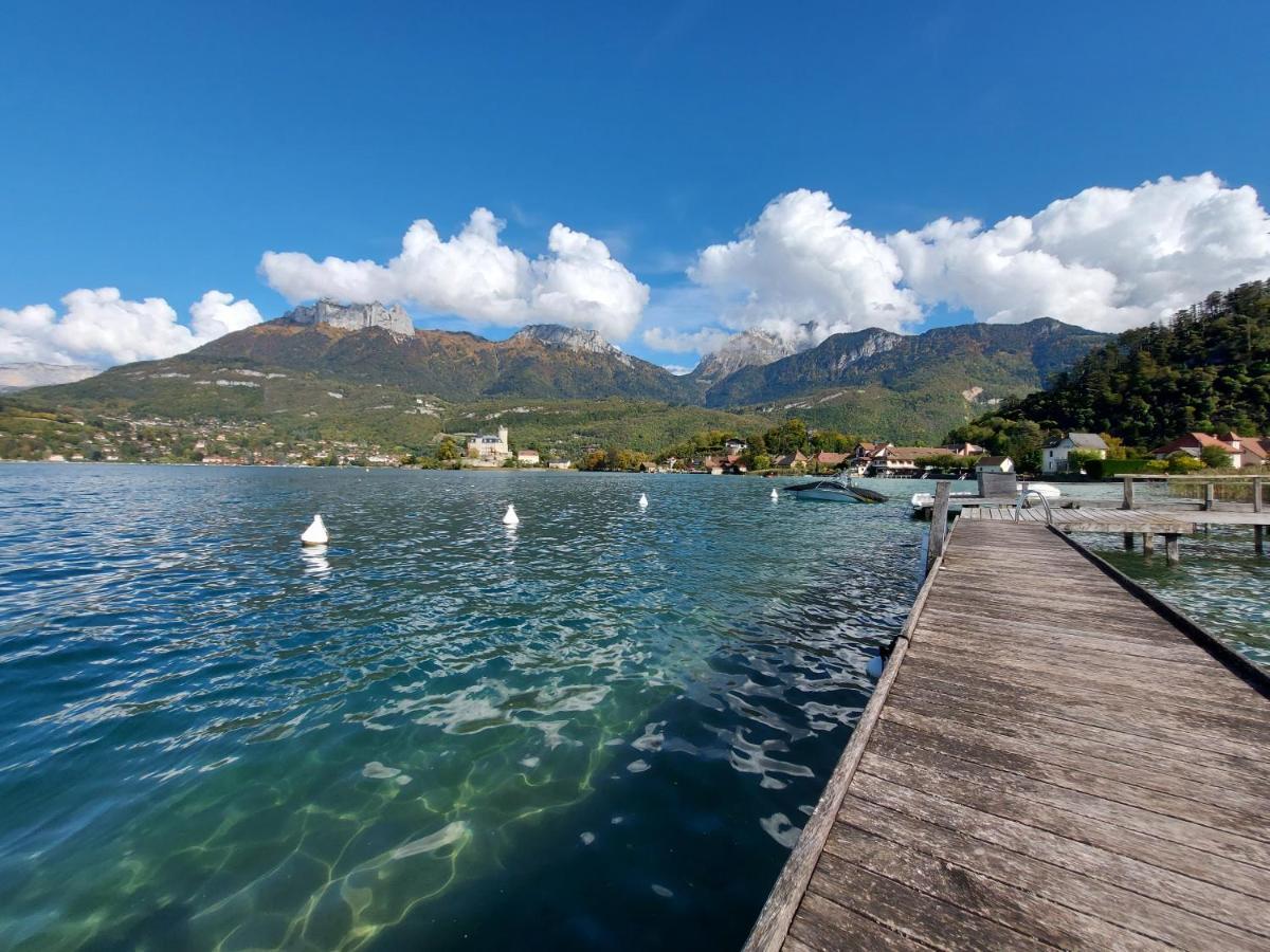 Les Pieds Dans L'eau Au Bord Du D'annecy *